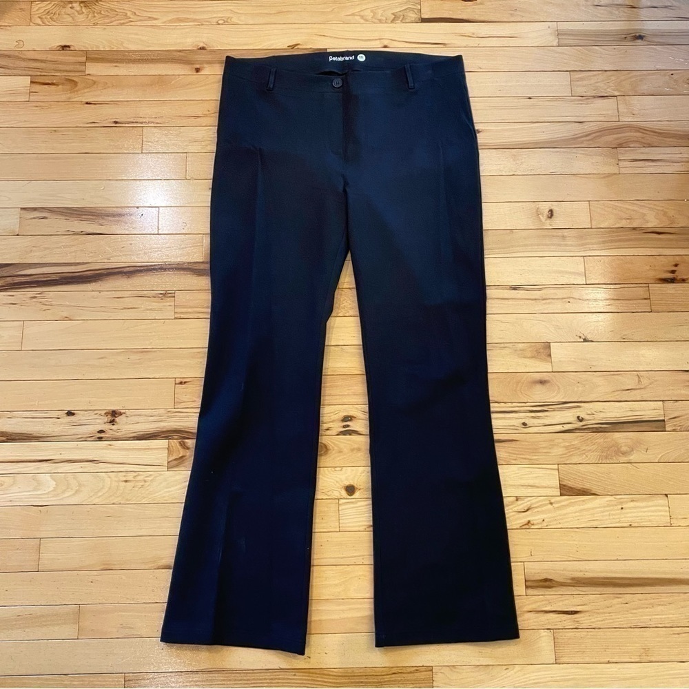 Betabrand Black Bootcut Career Dress Pants Comfort Yoga Women’s Size XXL LONG